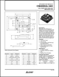 Click here to download CM400HA-34 Datasheet