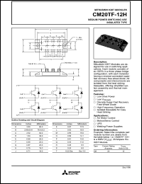 Click here to download CM20TF-12 Datasheet