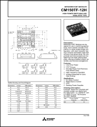 Click here to download CM150TF-12 Datasheet