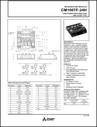 Click here to download CM100TF-24H Datasheet