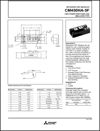 Click here to download CM450HA-5F Datasheet