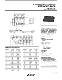 Click here to download PM100CSJ060 Datasheet