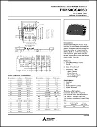 Click here to download PM150CSJ060 Datasheet