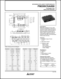 Click here to download PM200CSJ060 Datasheet