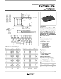Click here to download PM75RSK060 Datasheet