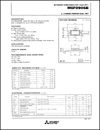 Click here to download MGF0906B Datasheet