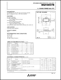 Click here to download MGF0907B Datasheet