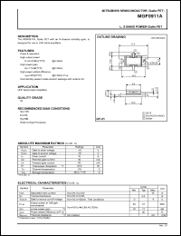 Click here to download MGF0911A Datasheet