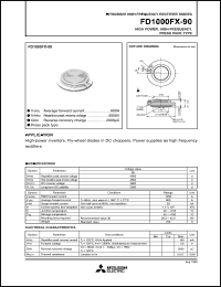 Click here to download FD1000FX-90 Datasheet