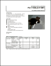 Click here to download FU-116SLD-F3M1 Datasheet