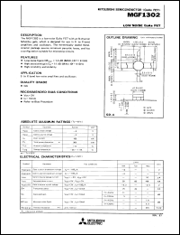 Click here to download MGF1302 Datasheet