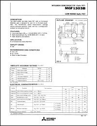 Click here to download MGF1303 Datasheet