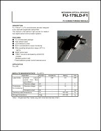 Click here to download FU-17SLD-F1 Datasheet