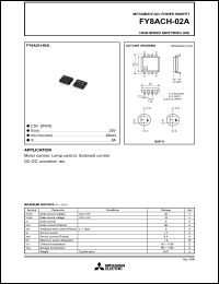 Click here to download FY8ACH-02 Datasheet
