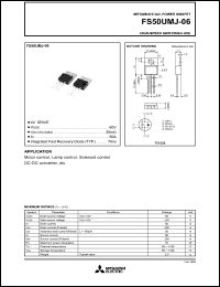Click here to download FS50UMJ-06 Datasheet