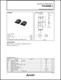Click here to download FS30SM-3 Datasheet