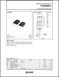 Click here to download FS30SM-5 Datasheet