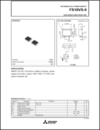 Click here to download FS10VS-6 Datasheet