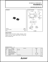 Click here to download FS10VS-9 Datasheet