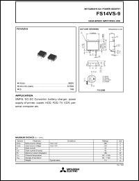 Click here to download FS14VS-9 Datasheet