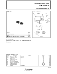 Click here to download FK20VS-5 Datasheet