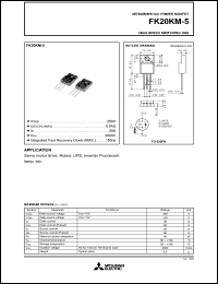 Click here to download FK20KM-5 Datasheet