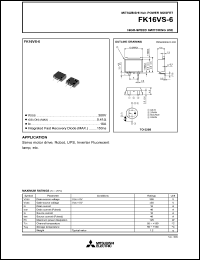 Click here to download FK16VS-6 Datasheet