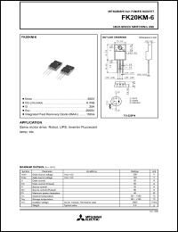 Click here to download FK20KM-6 Datasheet