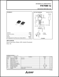 Click here to download FK7KM-12 Datasheet