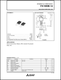 Click here to download FK10KM-12 Datasheet