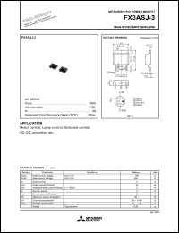 Click here to download FX3ASJ-2 Datasheet