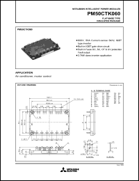 Click here to download PM50CTK060 Datasheet
