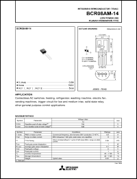 Click here to download BCR08AM-14 Datasheet