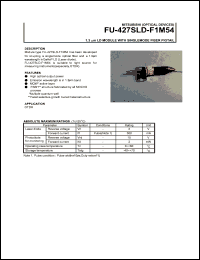 Click here to download FU-427SLD-F1M54 Datasheet