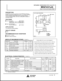 Click here to download MGF4316G Datasheet