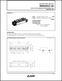 Click here to download RM50D2Z-40 Datasheet