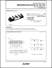 Click here to download RM250CZ-H Datasheet