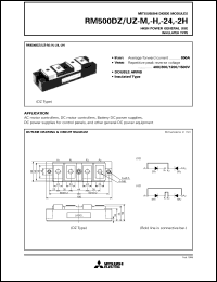 Click here to download RM500DZ-2H Datasheet