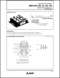 Click here to download RM75TC-24 Datasheet