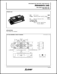 Click here to download RM400HV-34S Datasheet