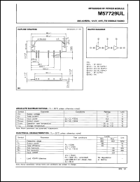 Click here to download M57729UL Datasheet