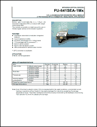 Click here to download FU-641SEA-1 Datasheet