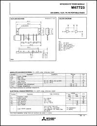Click here to download M67723 Datasheet