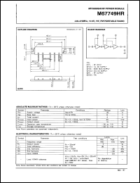 Click here to download M67749HR Datasheet