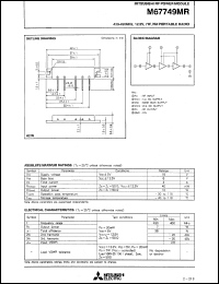 Click here to download M67749MR Datasheet