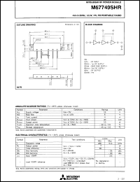 Click here to download M67749SHR Datasheet