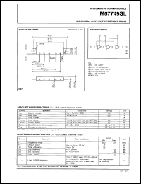 Click here to download M67749SL Datasheet