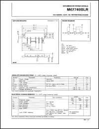 Click here to download M67749SLR Datasheet