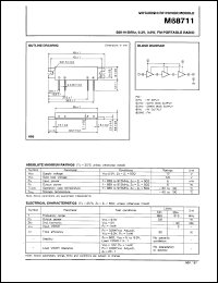 Click here to download M68711 Datasheet