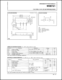 Click here to download M68721 Datasheet